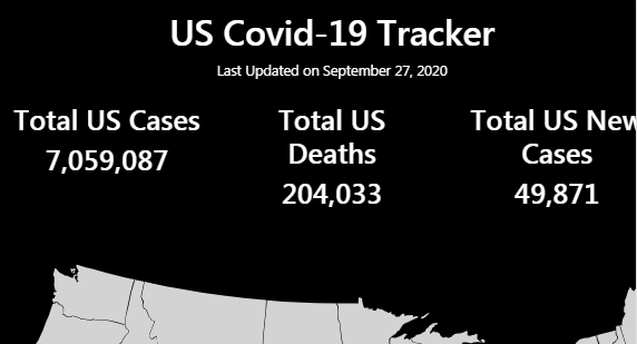 US Covid Map